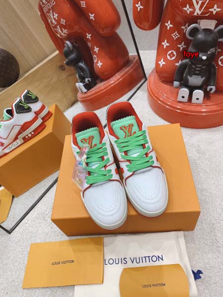 原版復刻新作入荷ルイヴィトン ブランドスニーカー FOYE工場 SIZE: 39-45