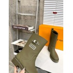 原版復刻新作入荷ルイヴィトン女性 長靴 FOYE工場 SIZE: 35-41