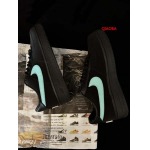 新作入荷TIFFANY x Nike Air Force 1 Low“1837”スニーカー QIAOBA工場.SIZE:36-46