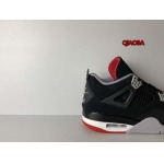 新作入荷Air Jordan 4 Retro Bred  NIKE スニーカー QIAOBA工場.SIZE:36-46