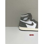 新作入荷 Jordan Air Jordan 1 High OG“Black and Smoke Grey”NIKE スニーカー QIAOBA工場.SIZE:36-46