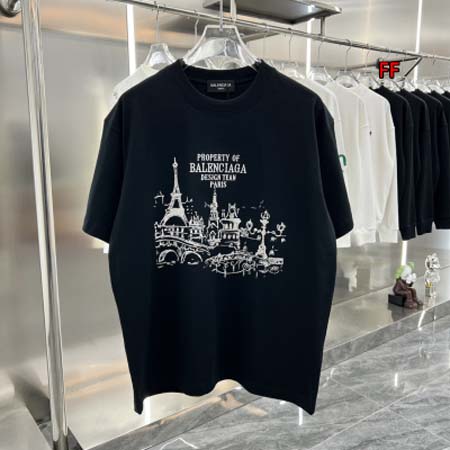 2024年早春新品入荷 バレンシアガ 半袖 Tシャツ BOC...