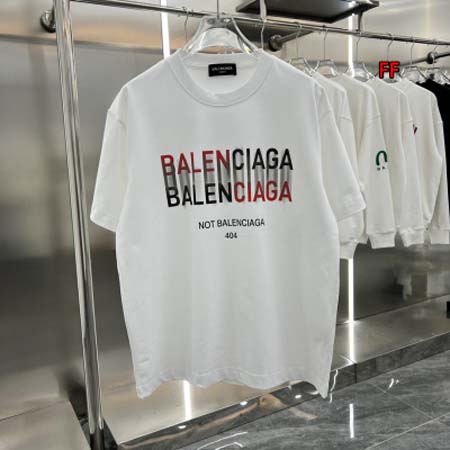 2024年早春新品入荷 バレンシアガ 半袖 Tシャツ BOC...