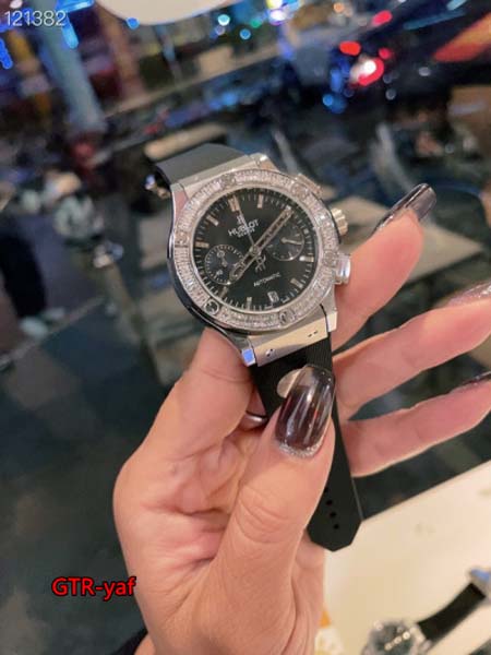 ウブロHublot高品質女性38mm石英電池式  腕時計