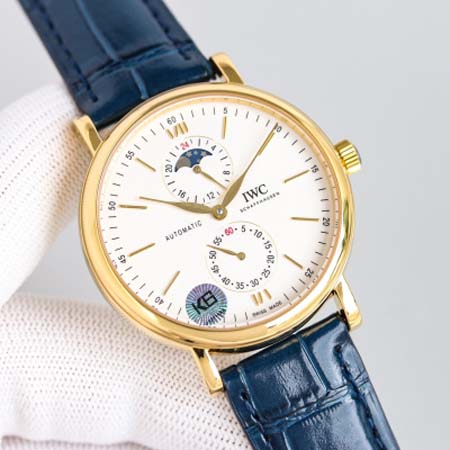 IWC 高品質42mm自動巻 腕時計