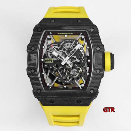 Richard Mille 高品質49.94 x 44.50mm自動巻 腕時計