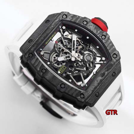 Richard Mille 高品質49.94 x 44.50mm自動巻 腕時計