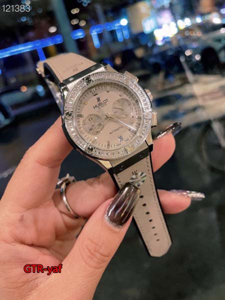 ウブロHublot高品質女性38mm石英電池式  腕時計