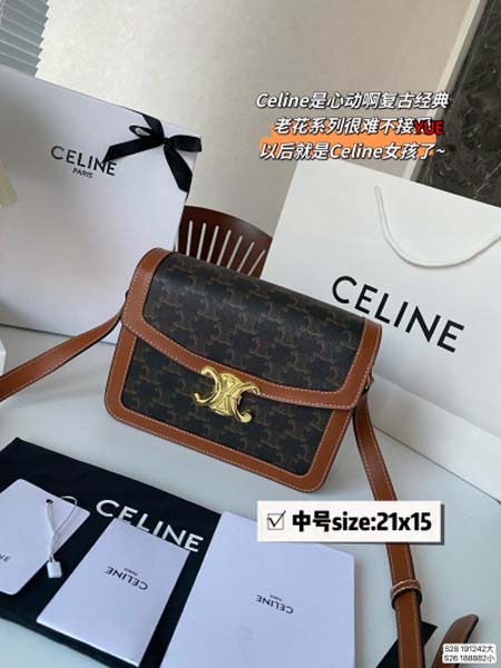 2024年3月27日人気新作入荷 CELINE ブランドバッグ yue工場22*16*8CM