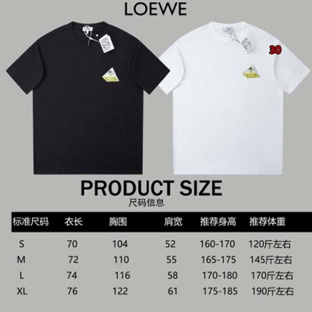 2024年3月28日春夏人気新作入荷LOEWE 半袖 Tシャツ30工場