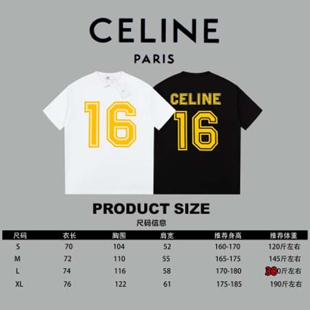 2024年3月28日春夏人気新作入荷CELINE 半袖 Tシャツ30工場 S-XL