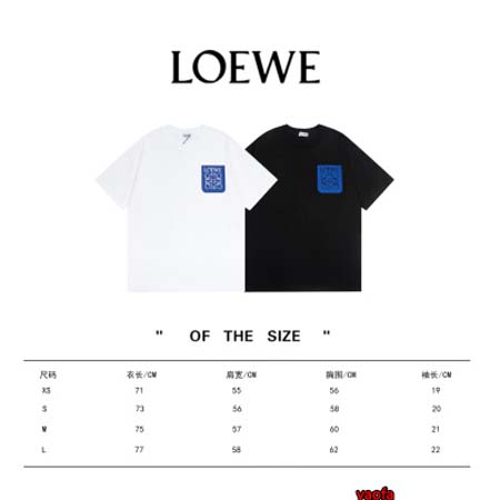 2024年4月10日春夏新作入荷LOEWE 半袖 Tシャツyaofa工場