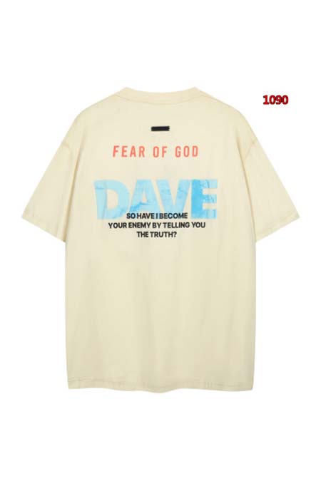 2024年4月12日新作入荷FOG FEAR OF GOD ESSENTIALS半袖 Tシャツ1090工場