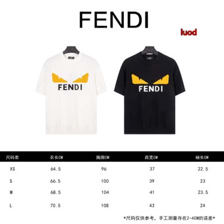 2024年4月25日夏季新作入荷フェンディ半袖 Tシャツluod工場