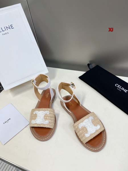 2024年4月29日夏季新作入荷 CELINE サンダル本  XJ工場35-40