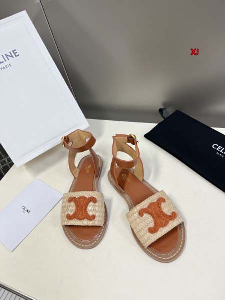 2024年4月29日夏季新作入荷 CELINE サンダル本  XJ工場35-40