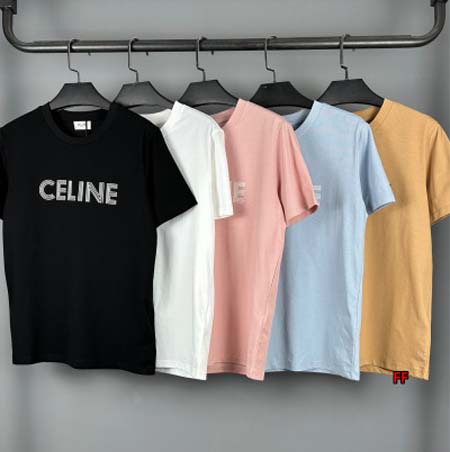 2024年4月2日春夏新作入荷CELINE 女性半袖 Tシャ...