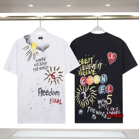 2024年4月7日春夏新作入荷 シャネル  半袖 Tシャツ ...