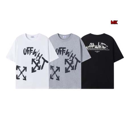 2024年4月8日春夏新作入荷OFF WHITE 半袖 Tシ...