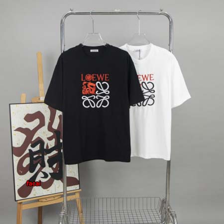 2024年4月9日春夏新作入荷LOEWE半袖 TシャツFAC...