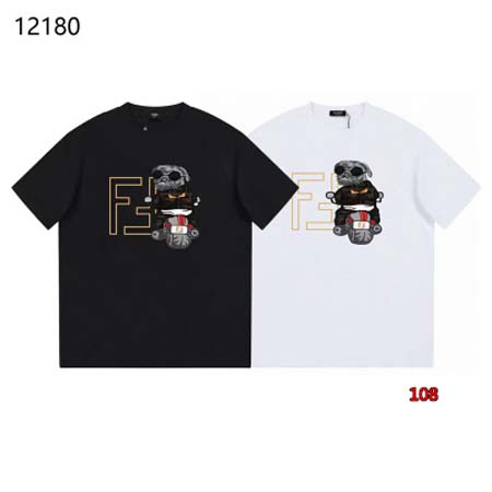 2024年4月12日春夏新作入荷フェンディ半袖 Tシャツ10...