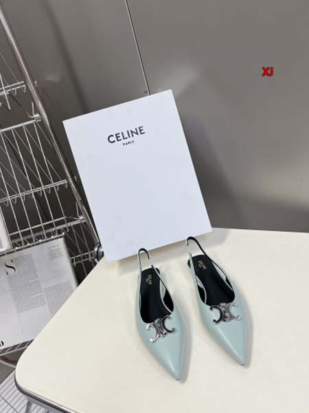 2024年4月29日夏季新作入荷 CELINE 夏靴  XJ...