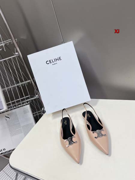 2024年4月29日夏季新作入荷 CELINE 夏靴  XJ...