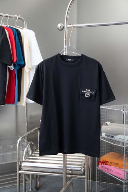 2024年4月29日夏季新作入荷フェンディ 半袖 TシャツQ...