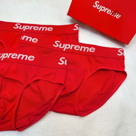 2024年新品人気SUPREME メンズ 下着一箱ごとに3枚