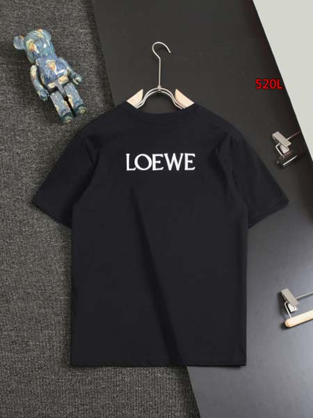 2024年5月21日夏季新作入荷LOEWE 半袖 Tシャツ520L工場XS-L