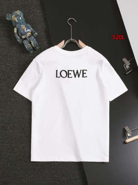 2024年5月21日夏季新作入荷LOEWE 半袖 Tシャツ520L工場XS-L