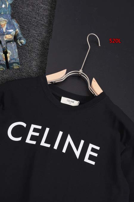 2024年5月21日夏季新作入荷CELINE 半袖 Tシャツ520L工場XS-L