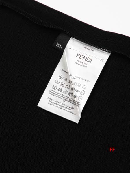 2024年5月23日夏季新作入荷FENDI半袖 Tシャツ FF工場S-XL