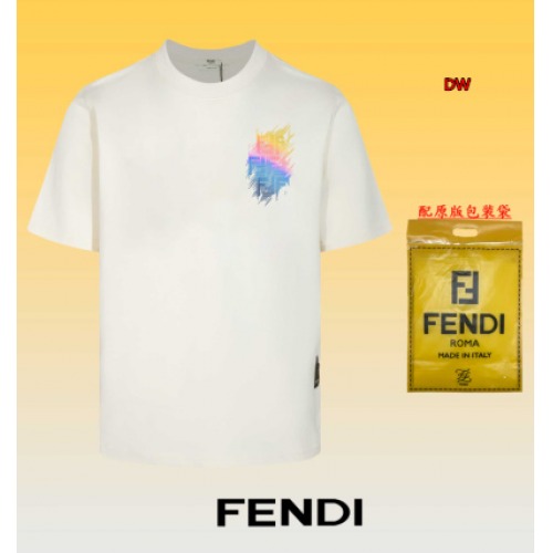 2024年5月24日夏季新作入荷FENDI 半袖 Tシャツ DW工場S-XXL