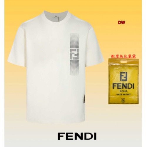 2024年5月24日夏季新作入荷FENDI 半袖 Tシャツ DW工場S-XXL