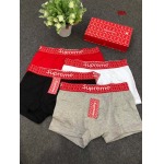 2024年新品人気ルイヴィトン&SUPREME メンズ 下着一箱ごとに3枚