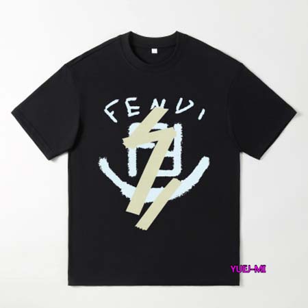 2024年5月13日夏季人気新作入荷FENDI半袖 Tシャツ...