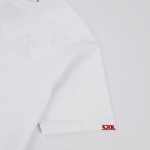 2024年5月21日夏季新作入荷クロムハーツ半袖 Tシャツ520L工場