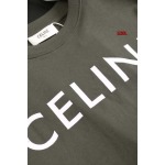 2024年5月21日夏季新作入荷CELINE 半袖 Tシャツ520L工場XS-L