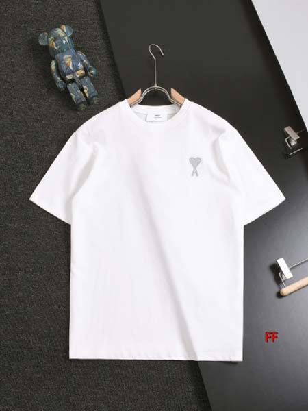 2024年5月23日夏季新作入荷AMI半袖 Tシャツ FF工...