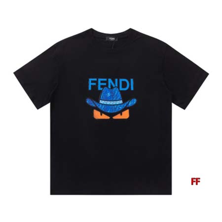 2024年5月23日夏季新作入荷FENDI半袖 Tシャツ F...