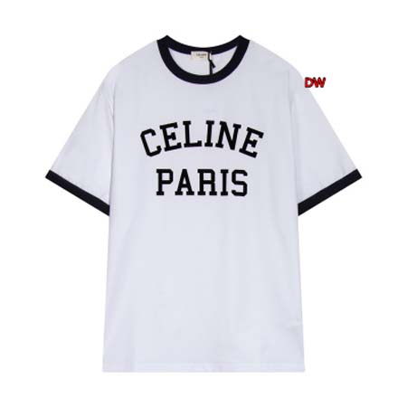 2024年5月24日夏季新作入荷CELINE 半袖 Tシャツ...