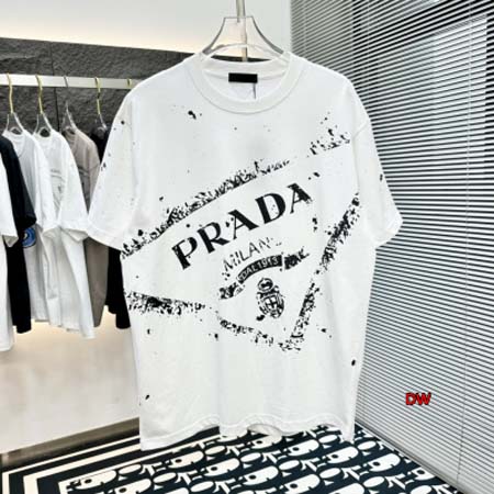 2024年5月24日夏季新作入荷PRADA 半袖 Tシャツ ...