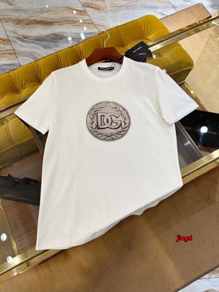 2024年6月5日夏季人気新作入荷Dolce&Gabbana 半袖 Tシャツjd工場