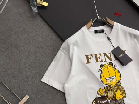 2024年6月11日夏季高品質新作入荷FENDI半袖 TシャツWZH工場