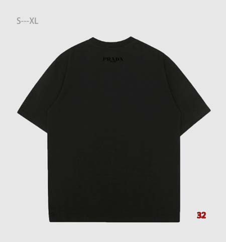 2024年6月12日夏季新作入荷PRADA 半袖 Tシャツ32工場