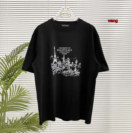 2024年6月6日夏季新作入荷バレンシアガ半袖 Tシャツwa...