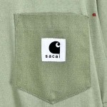 2024年6月7日高品質新作入荷SACAI X CARHARTT  半袖 Tシャツ61工場