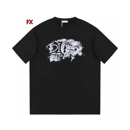 2024年6月7日夏季新作入荷ディオール半袖 Tシャツfx工...