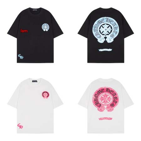 2024年6月11日夏季新作入荷クロムハーツ 半袖 Tシャツ...